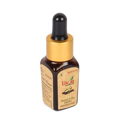 Liv In Nature Spice Extract Drops - Masala Tea 5 ml - Herbal Dietary Supplement