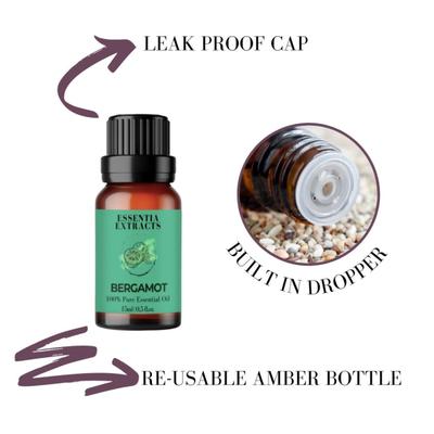 Essentia Extracts Pure Essential Oil - Bergamot 15 ml - Essential Oils