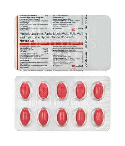 Nervup OD Capsule 10'S - Supplements-Vam