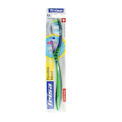 Trisa Flexible Head Medium Toothbrush 1's - Baby Oral Care