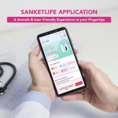 Agatsa SanketLife Pro+ Combo Portable ECG Machine - Health Monitors And Equipment