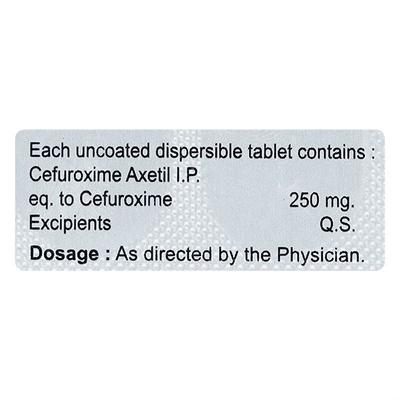 DICEF DT 250 Tablet 10's - Bacterial Infections-Cep