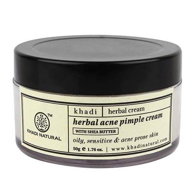Khadi Natural Herbal Face Cream - Acne Pimple 50 gm - Face Creams