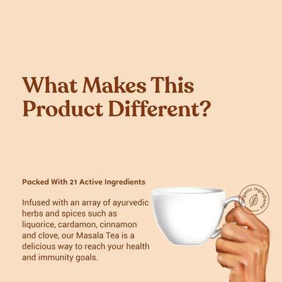 Kapiva Masala Tea Powder 100 gm - Teas
