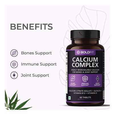 Boldfit Calcium Complex Tablet 60's - Calcium And Minerals