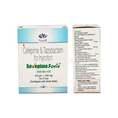 Sevepime Forte Injection 2Gm - Bacterial Infections-Cep