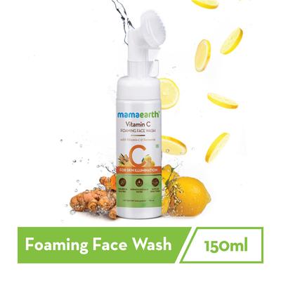 Mamaearth Foaming Face Wash - Vitamin C 150 ml - Face Wash & Cleansers