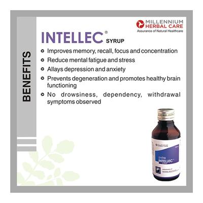 Intellec Syrup (Pack of 3 x 200 ml) - General Health
