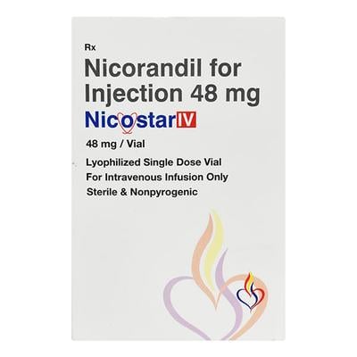 Nicostar 48mg Injection 1'S - Angina