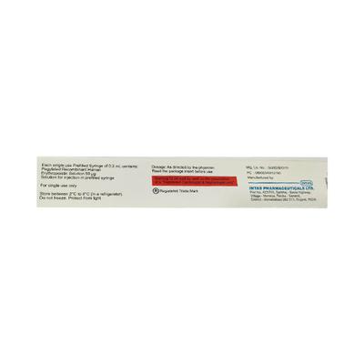 Erypeg 50mcg Injection(Pfs) 0.3ml - Haematopoiesis-Hae