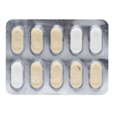GLYSAFE G 1mg/500mg Tablet 10's - Diabetes-Ant