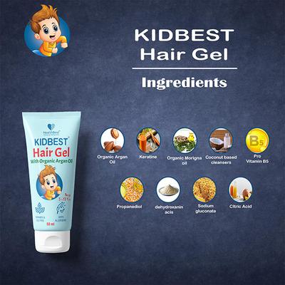 HealthBest Kidbest (3-13 Years) Hair Gel 50 ml - Baby Skin Care