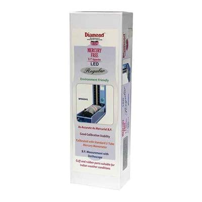 Diamond Mercury Free Blood Pressure Apparatus Led - Regular(BPDG041) - Blood Pressure Monitors