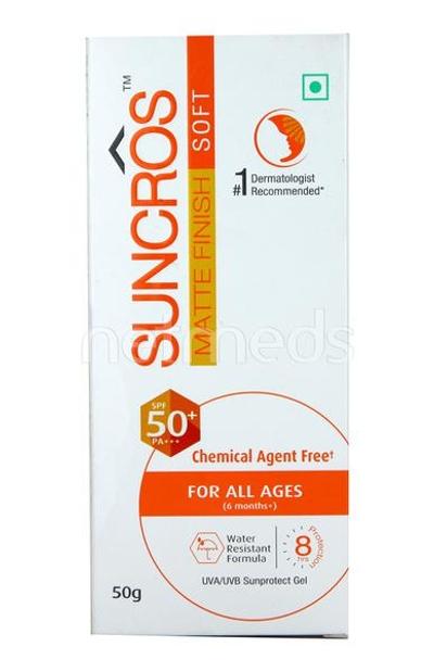 Suncros SPF 50+ Softgel 50gm (N) - Sunscreen Preparations-Emo