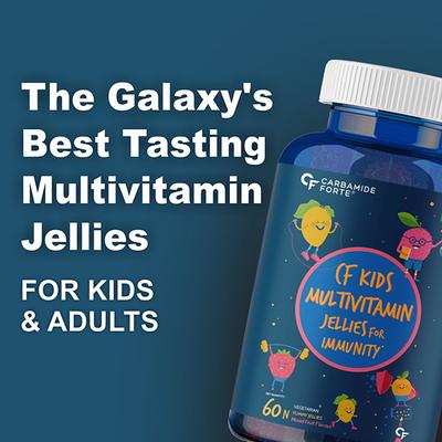 CF Novasules Kids Multivitamins, Prebiotics and Superfood Vegetarian Gummies 60's - Multi-Vitamins
