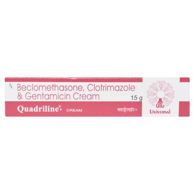 Quadriline + Cream 15gm - Skin Infections-Toc