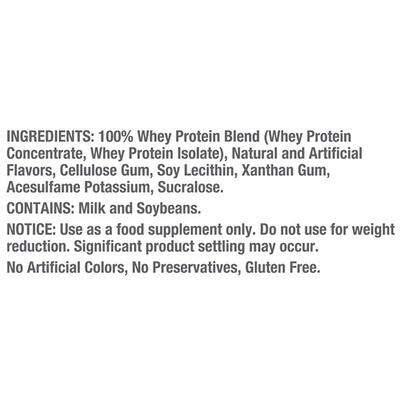 GNC Pro Performance 100% Whey Protein Powder - Vanilla Cream Flavour 4.8 lb (N) - Whey Proteins