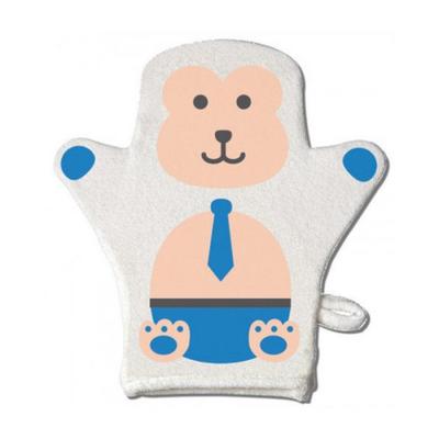 Farlin Baby Wash Mitten - Bear 1's - Bathing Essentials