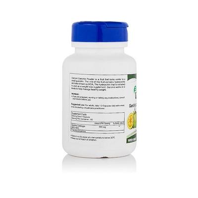HealthVit Garcivit Garcinia Cambogia Extract 500 mg Capsule (Pack of 2 x 60's) - Weight Loss