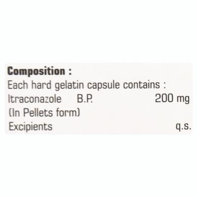 ITRASCOPE 200 Capsule 10's - Fungal Infections-Anf