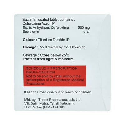 SUPRATUM 500mg Tablet 6's - Bacterial Infections-Cep