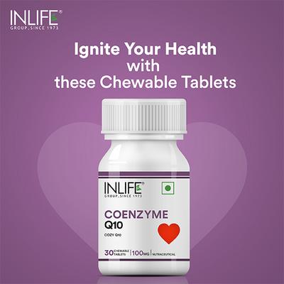 INLIFE Coenzyme Q10 100 Mg Chewable Tablets 30's - Co-Q