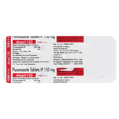 ATCAN 150 Tablet 1's - Fungal Infections-Anf