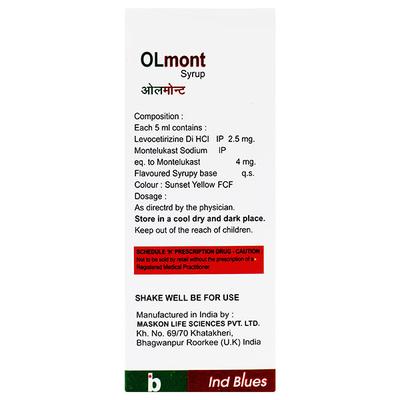 OLMONT Syrup 60ml - Allergies-Ant