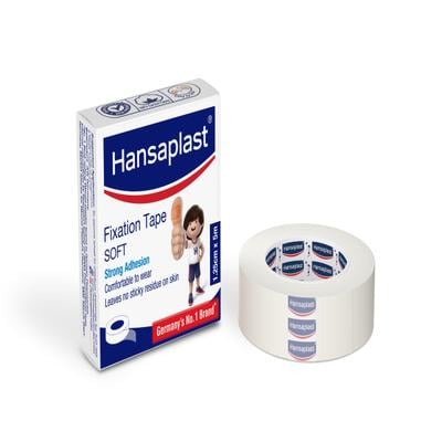 Hansaplast Fixation Tape - Soft (1.25 cm x 5 m) 1's - Tapes & Films