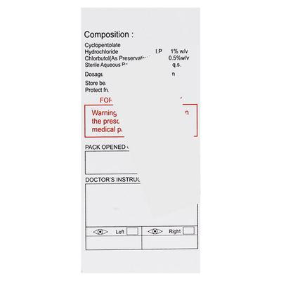 CYCLOVAL Eye Drops 5ml - Mydriasis