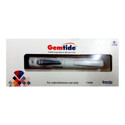 GEMTIDE PREFILLED 600/2.4ml Pen 1's - Bone Metabolism-Age