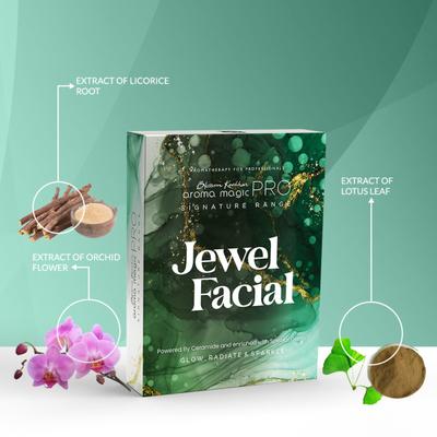 Aroma Magic Jewel Facial Kit 650 gm - Facial Kits