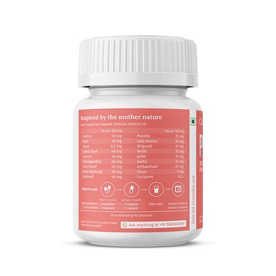 AADAR Pleasure 500 mg Capsule - Vitality & Stamina for Women (Pack of 2 x 60's) - Sexual Healthcare