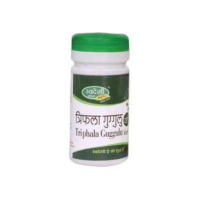 Swadeshi Triphala Guggulu Vati Tablet 80's - Pure Herbs