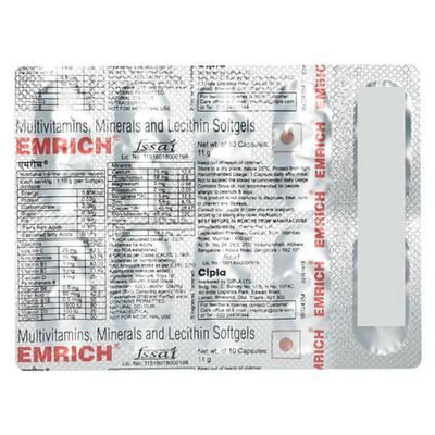 Emrich Capsule 10'S - Supplements-Vam
