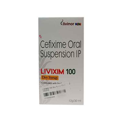 LIVIXIM 100 Dry Syrup 30ml - Bacterial Infections-Cep