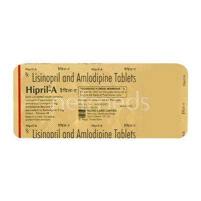 Hipril A Tablet 10'S - Hypertension-ACE