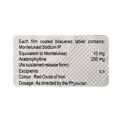 ERGOMONT A Tablet 10's - Asthma/COPD-Ast