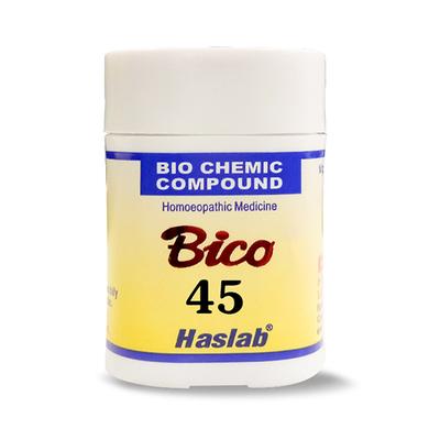 Haslab Bico 45 Biochemic Compound Tablet 20 gm - Bio-Chemic