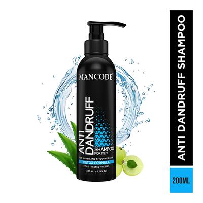 Mancode Anti Dandruff Shampoo - Men 200 ml - Shampoos
