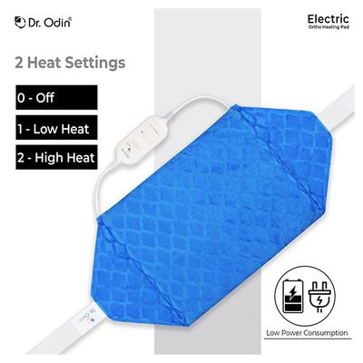 Dr. Odin Electric Ortho Heating Pad For Pain Relief with 2 Heat Settings (Blue, 1 Year Warranty) - Hot Pack/Ice Bag