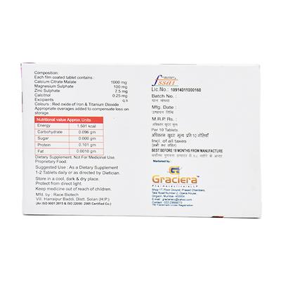 CALCIOUS CT Tablet 10's - Supplements-Cal