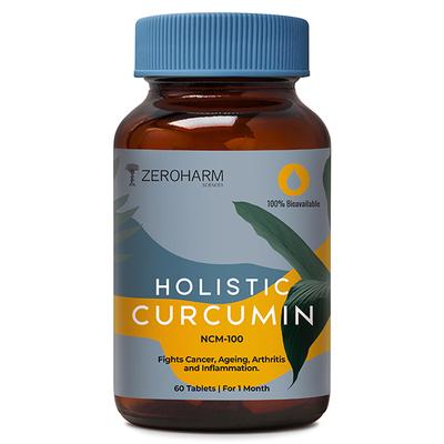 Zeroharm Holistic Curcumin Tablet 60's - Herbal Dietary Supplement