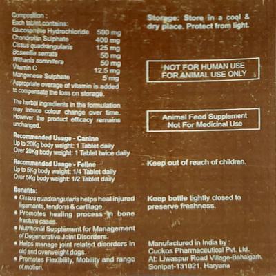 Pet Mankind Caniboon Joint Support Supplement Tablet 30's - Pet Healthcare