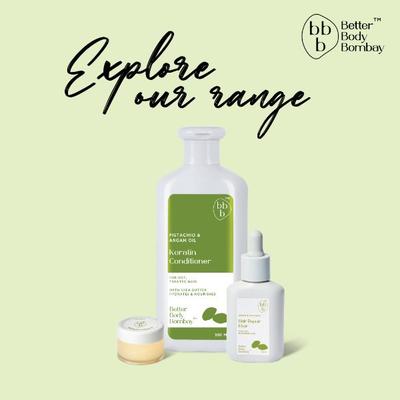 BBB Better Body Bombay Hair Repair Elixir-Argan & Pistachio 50 ml - Hair Treatment
