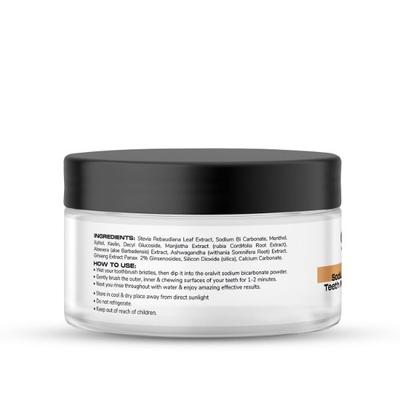 Oralvit Teeth Whitening Powder - Sodium Bicarbonate 50 gm - Tooth Powder