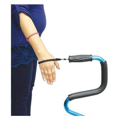 Entros Height Adjustable Aluminum Stick (921L) - Wheelchairs & Walking Sticks