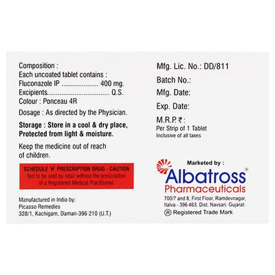 FLUCOSYN 400 Tablet 1's - Fungal Infections-Anf