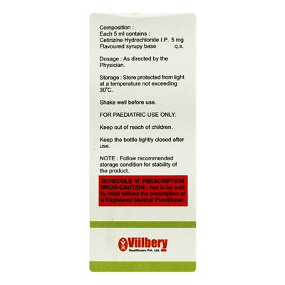 Alocet Syrup 60ml - Allergies-Ant
