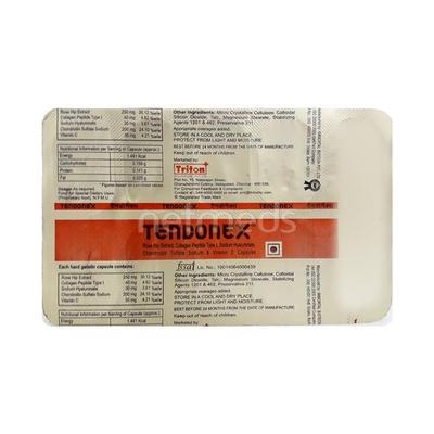 Tendonex Capsule 10'S - Supplements-Vam